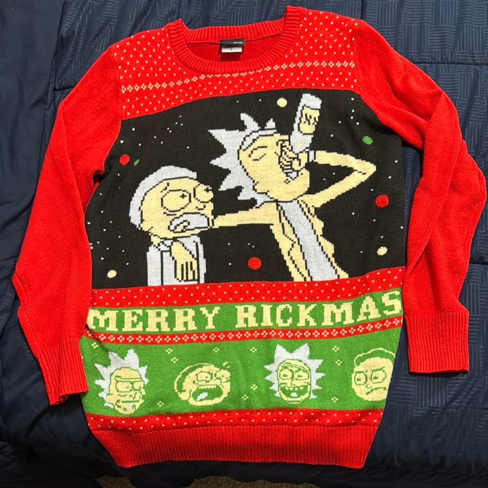 Merry Rickmas Sweater